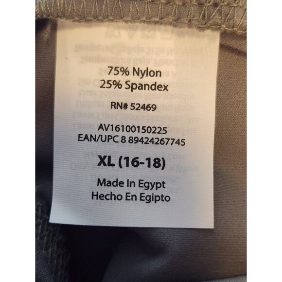 Avia softsculpt Flare Leggings Women's XL Green Stretch Active Moisture Wicking - Picture 6 of 7